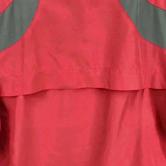 Ping Men’s Pullover Windbreaker Sz M Red and Gray Golf 1/3 Zip Drawstring Bottom - Picture 10 of 12